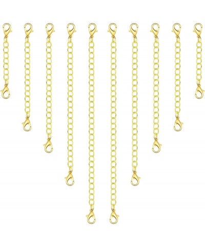 10 Pcs Chain Extenders for Necklaces, 5 Different Extender Chain Set, Necklace Extender Bracelet Extender for Jewelry Necklac...