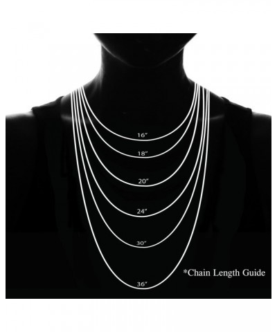 Sterling Silver 1.3mm Box Chain Dainty Necklace, 16-30 Inches 16.0 Inches Rose Gold $11.79 Necklaces